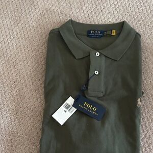 Polo by Ralph Lauren Men's Olive Polo Shirt